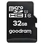 Карта памяти GOODRAM microSDHC 32GB Class 10 UHS I + ad M1A0-0320R12 - миниатюра 1