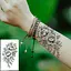 Набор детских временных тату Черные мини №4 black-tattoo-mini-set-4-H - миниатюра 7