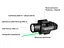 Фонарь с ЛЦВ Olight Baldr Pro Green Laser Black - миниатюра 9