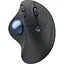 Миша бездротова Logitech Ergo M575S Graphite + Blue Ball (910-007029) - мініатюра 1