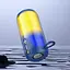 Портативна bluetooth колонка Borofone BR33 TWS з LED підсвічуванням  синій - мініатюра 4