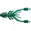Силікон Reins Ring Shrimp 2 12 шт/уп. Темно-зелений (1013-1552.09.39) - мініатюра 1