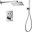 Душова система Imprese Smart Click ZMK101901219, Хром - мініатюра 1