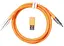 Кабель Keychron USB-A/USB-C USB-C заряджання/синхронізації Keychron, 1м, Type-C, Double-Sleeved Geek, оранжевий (CAB22_KEYCHRON) - мініатюра 1