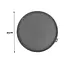 Форма силіконова антипригарна перфорована для випікання піци Ø 34.5 см, Kitchen Master Сірий 86114 - мініатюра 3