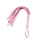 BDSM кнут из экокожи для ролевых игр One Size розовый - миниатюра 1