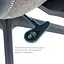 Офісне крісло OfficePro Wave OC599-B-DG-DG Black/Dark Gray [148648] - мініатюра 13