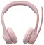 Гарнітура Logitech Zone 300 Wireless Bluetooth Headset Rose (981-001412) - мініатюра 4