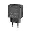 Мережевий зарядний пристрій Hoco CS12A QC3.0 1 USB швидке заряджання чорний - мініатюра 2