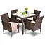 Садові меблі Di Volio Verona 4+1 коричнева - мініатюра 6