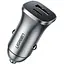Автомобільний зарядний пристрій Ugreen CD130 Dual USB Car Charger Space Gray (30780) - мініатюра 1