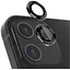 Защитное стекло на камеру DK Lens Metal Ring Eagle Eye для Apple iPhone 12 mini 016203 black - миниатюра 1