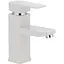 Смеситель для умывальника PLAMIX Kub-001 белый PM0008 - миниатюра 1