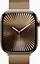 Смарт-часы Apple Watch Series 10 GPS + Cellular 46mm Gold Titanium Case w. Gold Milanese Loop - M/L (MX003) - миниатюра 2