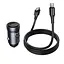 Адаптер автомобильный HOCO C to C cable Energy single port PD car charger Z62A | 1Type-C, 30W/3A, PD/QC| - миниатюра 2