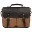 Мужская сумка портфель из канваса и кожий TARWA 36х27х10 см sum0028401 - миниатюра 1
