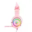 Дротова ігрова гарнітура Onikuma Gaming CAT with LED K9, USB, 3.5mm, 2.2m, pink - мініатюра 4