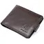 Мужской кожаный портмоне Grande Pelle 11х9х2 см acs0026386 - миниатюра 1