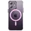 Чохол Epik TPU+PC Colorful with MagSafe для Apple iPhone 12 6.1 Pink - мініатюра 1