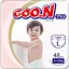 Упаковка підгузків Goo.N Plus L (9-14 кг) на липучках для дітей унісекс 96 шт. (48 шт. х 2 шт.) - мініатюра 2