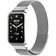 Ремінець-бампер DK для Xiaomi Mi Band 7 Pro Metal Milanese Loop Magnetic (silver) - мініатюра 3