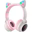 Беспроводные наушники Bluetooth Hoco W27 Pink/Gray Box - миниатюра 1