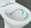 Унітаз-компакт Cersanit Cersania II 699 SimpleOn 010 3/6 л з дюропластовим сидінням Slim SoftClose+QuickRelease 30412 - мініатюра 6