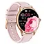 Жіночий розумний наручний годинник Smart Milano Gold Rubber 2 ремінці - мініатюра 2