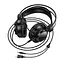 Дротові ігрові навушники Hoco Resource gaming headphones W110, USB, 3.5мм, 2м, black - мініатюра 3