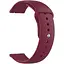 Ремінець DK CDK для Xiaomi Haylou LS02 20mm Silicone Sport Band (011908) (red wine) - мініатюра 1