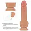 Реалістичний вібратор Lovetoy Dual Layer Rotating Nature Cock Anthony 21.5 см тілесний - мініатюра 6