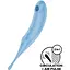 Вибратор для клитора с вакуумной стимуляцией Satisfyer Twirling Pro Blue - миниатюра 2