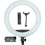 Кільцева LED лампа Puluz TBD0201422204 18" + штатив 2.1 м - мініатюра 1