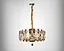 Люстра хрустальная подвесная VALESO V 9024/6 FG - миниатюра 1