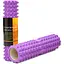 Масажний ролик Cornix EVA 45 x 14 см (валик, ролер) XR-0333 Violet - мініатюра 1