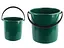 Відро 10 л господарське кольорове (сорт 2) - мініатюра 1