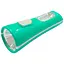 Ліхтар ручний на батарейках Aoyate 125мм x 1LED x 5SMD x 2AA - мініатюра 1