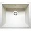 Гранітна кухонна мийка Romzha Mira U-540 Biela (102) під стільницю - мініатюра 1