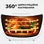Аэрофритюрница безмасляная Sokany SK-3010 5л электрическая с механическим управлением 1500Вт - миниатюра 7
