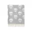 Рушник Lotus Home Pestemal - Skull 90x160 grey сірий - мініатюра 3