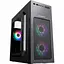Корпус GameMax MT525-2U3TYC Black, без БП, Mid Tower, ATX/Micro ATX/Mini ITX, 2хUSB 3.0, Type-C, 3x120mm, 417x200x425 мм (MT525-2U3TYC-3FAN) - миниатюра 1