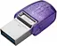 Flash Drive Kingston DT Duo 3C 128GB 200MB/s dual USB-A + USB-C (6807197) - мініатюра 2