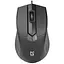 Миша Defender Optimum MB-270 чорний USB оптична 1000 dpi 3 кнопки 1.5 м (52270) - мініатюра 1