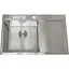 Накладна кухонна мийка Nett NS-7848(R) з правим крилом - мініатюра 1