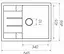 Кухонная мойка Platinum 6550 INTENSO (SP000025109) - миниатюра 6