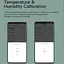 Розумний датчик температури та вологості Tuya Smart Bluetooth з дистанційним моніторингом - мініатюра 6