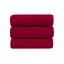 Рушник Lotus Home - Hotel Basic червоний 30x50 (16/1) 400 г/м² - мініатюра 5
