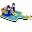 Парк з водними гірками Costway Dolphins 7-в-1 з басейном і водометом - мініатюра 8