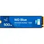 Накопитель SSD Western Digital m.2 NVMe 500GB WD Blue SN5000 PCIe 4.0x4 512 480 (WDS500G4B0E-00CNZ0) - миниатюра 1