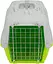 Переноска для животных 55x36x36 см MPS PRATIKO 2 Green (дверь металлическая) - миниатюра 3